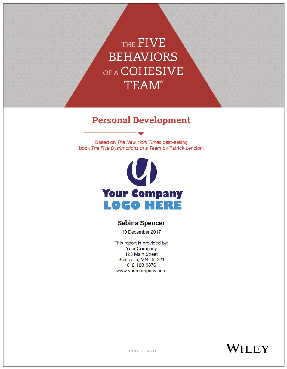 Personal-Development-Profile-Cover | TeamForResults.com